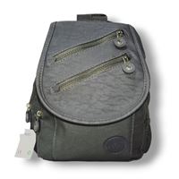 STAR POLO SIRT ÇANTASI 7035 SUNİ DERİ GRİ 23X28X10 BEŞ BÖLMELİ 1