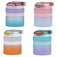QUOKKA LİFE MATARA 6991 PLASTİK RİNG COLORS 600 ML 1
