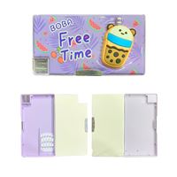 TAROS KALEM ÇANTASI 7647 3D COOL BEAR KABARTMALI GENİŞ FONKSİYONEL LÜKS ÇİFT BÖLMELİ 2