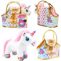 SUNMAN CUTE KİNS PELÜŞ UNİCORN 51087 TAŞIMA ÇANTALI 2+ 1