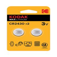 KODAK SAAT PİLİ CR2430 LİTYUM 2 Lİ 574018 1