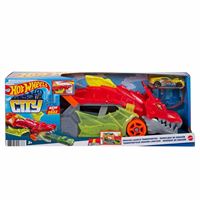 HOT WHEELS GTK42 EJDERHA FIRLATICI VE TAŞIYICI 3+ 3