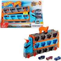 HOT WHEELS GVG37 SPEEDWAY HAULER SÜRAT PİSTİ TIR 2M+6.5 FT 4