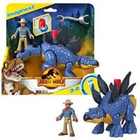 FİSHER PRİCE İMAGİNEXT GVV65 JURASSİC WORLD STEGOSAURUS-DR GRANT 1
