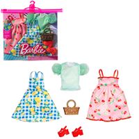 BARBİE GWF04-GWC32 MODA KIYAFET KOLEKSİYONU 2 Lİ PAKET 3+ 3