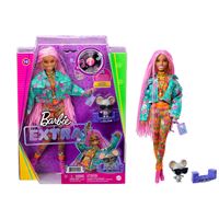 BARBİE GXF09 EXTRA PEMBE SAÇLI BEBEK 1