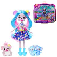 ENCHANTİMALS GJX43 AİLE SERİSİ OYUN SETİ 4+ 1