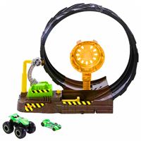 HOT WHEELS HBH70 MONSTER TRUCK ÇEMBERDE YARIŞ SETİ 4+ 3