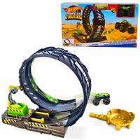 HOT WHEELS HBH70 MONSTER TRUCK ÇEMBERDE YARIŞ SETİ 4+ 4