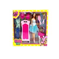 OYDAŞ CİNDY DOLL BEBEK 02453 DOLAPLI MAKYAJ OYUN SETİ 3+ 2