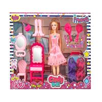 OYDAŞ CİNDY DOLL MY STYLE 02454 BAVULLU MAKYAJ OYUN SETİ 3+ 3