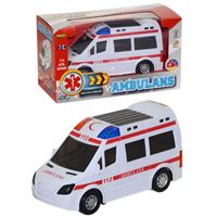 PRESTİJ ÇARP DÖN AMBULANS 112 PİLLİ SESLİ IŞIKLI 3+ 1