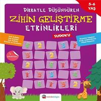 MİNİK BİLGİN ETKİNLİK KİTABI DİKKATLE DÜŞÜNDÜREN ZİHİN GELİŞTİRME ETKİNLİKLERİ 3 - SUDOKU 1
