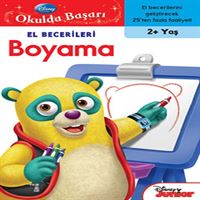 DOĞAN DİSNEY BOYAMA KİTABI OKULDA BAŞARI EL BECERİLERİ KAMPANYLI 2+ 1