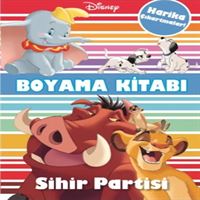 DOĞAN BOYAMA KİTABI SİHİR PARTİSİ HARİKA ÇIKARTMALAR KAMPANYALI 1