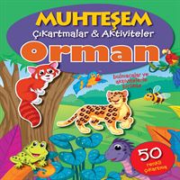 PARILTI MUHTEŞEM ÇIKARTMALAR ORMAN 1