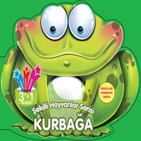 PARILTI BOYAMA KİTABI KURBAĞA 1