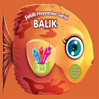 PARILTI BOYAMA KİTABI BALIK 1