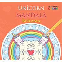 KARATAY MANDALA BOYAMA KİTABI UNİCORN 1