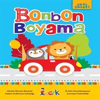BICIRIK BOYAMA KİTABI BONBON BOYAMA 1