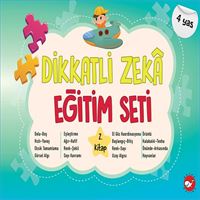 BEYAZ BALİNA DİKKATLİ ZEKA EĞİTİM SETİ 2. KİTAP 4+ 1