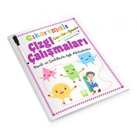 BICIRIK ETKİNLİK KİTABI ÇİZGİ ÇALIŞMALARI RENK VE ŞEKİLLERLE İLGİLİ AKTİVİTELER 1