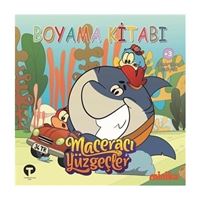 TURVUVAZ BOYAMA KİTABI MACERACI YÜZGEÇLER 2 1