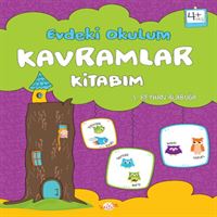 KUKLA EVDEKİ OKULUM KAVRAMLAR KİTABIM 4+ YAŞ 1