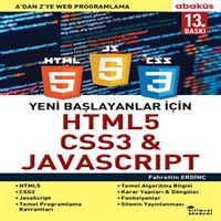 ABAKÜS YENİ BAŞLAYANLAR İÇİN HTML5 CSS3-JAVASCRİPT 1