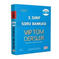 EDİTÖR SORU BANKASI VİP TÜM DERSLER 3. SINIF MAVİ KİTAP İADESİZ 1