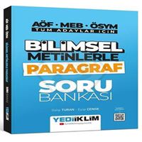 YEDİİKLİM SORU BANKASI BİLİMSEL METİNLERLE PARAGRAF TÜM ADAYLAR İÇİN İADESİZ 1