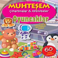 PARILTI MUHTEŞEM ÇIKARTMALAR OYUNCAKLAR 1