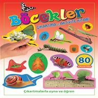 PARILTI ÇIKARTMALARLA OYNA VE ÖĞREN BÖCEKLER 1