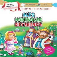 PARILTI ÇIKARTMALI PERİ MASALLARI ALİS HARİKALAR DİYARINDA 1
