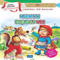 PARILTI ÇIKARTMALI PERİ MASALLARI KIRMIZI BAŞLIKLI KIZ 1