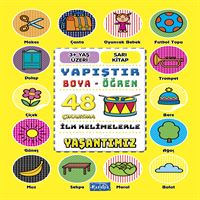 PARILTI BOYAMA KİTABI İLK KELİMELERLE YAŞANTIMIZ 16 SYF 3+ 1