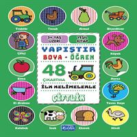 PARILTI BOYAMA KİTABI İLK KELİMELERLE ÇİFTLİK 16 SYF 3+ 1