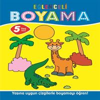 PARILTI EĞLENCELİ BOYAMA 5+ 1