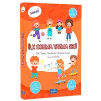 PARILTI İLK OKUMA YAZMA SETİ ANETİL 1. SINIF 10 KİTAP 1