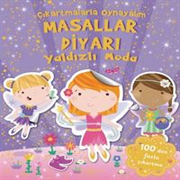 İŞ BANKASI ÇIKARTMA KİTABI MASALLAR DİYARI YALDIZLI MODA ÇIKARTMALARLA OYNAYALIM 1