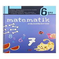 MİNİK ADA EĞİTİM KİTABI MATEMATİK ETKİNLİKLERİM 6 YAS 1