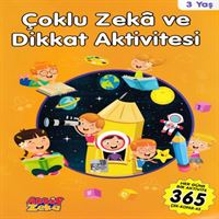 AKTİF ZEKA ÇOKLU ZEKA VE DİKKAT AKTİVİTESİ TURUNCU 3+ 1