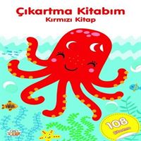 0-6 YAŞ ÇIKARTMA KİTABIM KIRMIZI KİTAP 108 ÇIKARTMA 1