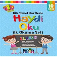 LİMON KİDS EĞİTİM KİTABI DİK TEMEL HARFLERLE HAYDİ OKU İLK OKUMA SETİ 1 SINIF (10 KİTAP) 1