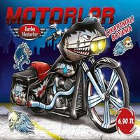 ÇAKIL GÜLEN YÜZ TURBO MOTORLAR BOYAMA KİTABI 1