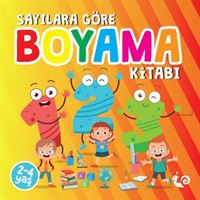 ÇİKOLATA SAYILARA GÖRE BOYAMA KİTABI 1