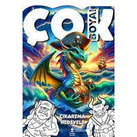 DOĞAN BOYAMA KİTABI ÇOK BOYA YARATIK ÇIKARTMA HEDİYELİ 1