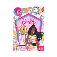 DOĞAN BOYAMA KİTABI BARBİE UÇURTMALI ÇIKARTMALI 1