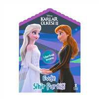 DOĞAN BOYAMA KİTABI KARLAR ÜLKESİ 2 EVDE SİHİR PARTİSİ ÇIKARTMALI 1