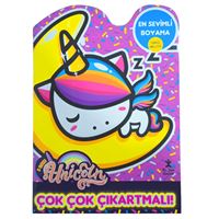 DOĞAN I LOVE UNİCORN EN SEVİMLİ BOYAMA KİTABI ÇIKARTMA HEDİYELİ 1